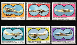 Mosambik 810-815 Postfrisch Flugzeug #GF466 - Mozambique