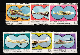 Mosambik 810-815 Postfrisch Flugzeug #GF465 - Mozambique