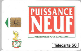 CARTE-PUCE-PRIVEE-PUBLIC- 50U-EN662-SO3-06/93-EDF PARTENAIRE-N° Série A  36018089-1834Ex/R° Mat-Utilisé-TBE - 50 Unidades