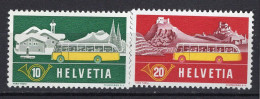 T3420 - SUISSE SWITZERLAND Yv N°537/38 ** Transport - Nuevos