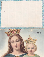 Calendarietto - Commemorazione Mari Ausiliatrice  - Anno 1964 - Klein Formaat: 1961-70