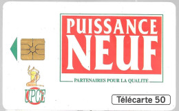 CARTE-PUCE-PRIVEE-PUBLIC- 50U-EN867-GemA-06/93-EDF PARTENAIRE-N° Série B41103001-1818Ex/R°Laqué-Utilisé-TBE - 50 Unidades