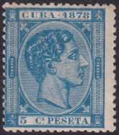 Cuba 1878 Sc 76 Ed 44 MLH* - Cuba (1874-1898)