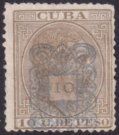 Cuba 1883 Sc 113 Ed 75 MNG(*) - Cuba (1874-1898)