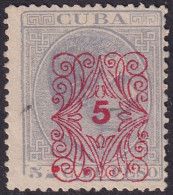 Cuba 1883 Sc 106 Ed 77.II MNG(*) - Cuba (1874-1898)