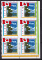 Canada 1995 Sc 1546  Lower Right Block Of 6 MNH** - Unused Stamps