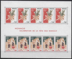 Monaco 1981 Europa CEPT Folklore Block 17 Postfrisch (C91403) - Blocks & Sheetlets