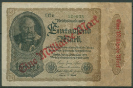 Dt. Reich 1 Milliarde Mark 1923, DEU-126e FZ E, Gebraucht (K1145) - 1 Mrd. Mark