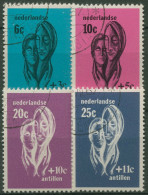 Niederländische Antillen 1967 Kulturelle Fürsorge Frauenbild 179/82 Gestempelt - Curazao, Antillas Holandesas, Aruba
