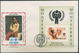 Montserrat 1979 Jahr Des Kindes Block 20 FDC (X62081) - Montserrat