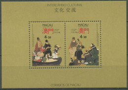 Macau 1991 Portugiesisch-Japanische Kultur Block 18 Postfrisch (C62647) - Blocks & Sheetlets
