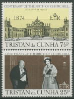 Tristan Da Cunha 1974 100. Geburtstag Von Winston Churchill 196/97 Postfrisch - Tristan Da Cunha