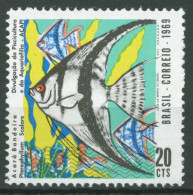 Brasilien 1969 Tiere Fische Scalar 1216 Postfrisch - Unused Stamps