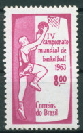 Brasilien 1963 Basketball-WM 1034 Postfrisch - Unused Stamps