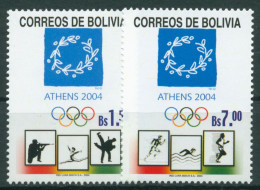 Bolivien 2004 Olympische Sommerspiele Athen 1583/84 Postfrisch - Bolivia