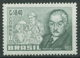 Brasilien 1955 Persönlichkeiten Erzähler Monteiro Lobato 885 Postfrisch - Nuovi