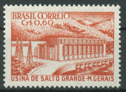 Brasilien 1956 Wasserkraftwerk Salto Grande 889 Postfrisch - Nuovi