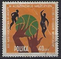 Poland 1963  Basketball-Europameisterschaften (o) Mi.1418 - Gebraucht