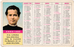 Calendarietto - Pia Opera Salesiana Del S.cuore - Bologna  - Anno 1980 - Klein Formaat: 1971-80