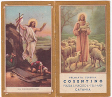 Calendarietto - Premiata Cetreria - Cosentino - Catania - Anno 1953 - Small : 1941-60