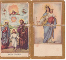 Calendarietto - Sacra Famiglia - Anno 1953 - Klein Formaat: 1941-60