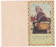 Calendarietto - Salesiano - Margherita Occhiena - Madre Di San Giovanni Bosco - Anno 1953 - Small : 1941-60