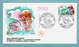 FDC France 1979 - Victor Segalen - Médecin, Romancier, Poète Et Archéologue - YT 2034 - 29 Brest Et Paris - 1970-1979