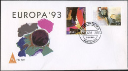 Europa CEPT 1993 Malte - Malta FDC2 Y&T N°883 à 884 - Michel N°904 à 905 - 1993