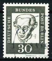 BERLIN DS BED. DEUT. Nr 206 Gestempelt X636CE2 - Used Stamps