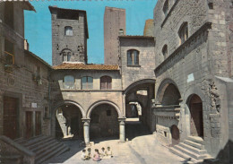 CARTOLINA  VITERBO LAZIO QUARTIERE S. PELLEGRINO VIAGGIATA 1962   Y7 - Viterbo