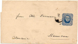 ARGENTINA 1880 - Entire Wrapper Of 4c Julian De Agüero To Hannover, Germany - Storia Postale