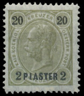 ÖSTERREICH POST IN DER LEVANTE Nr 24 Ungebraucht X73A96E - Eastern Austria