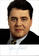 Photo Sigmar Gabriel, Niedersächsischer Ministerpräsident, Autogramm - Figuren
