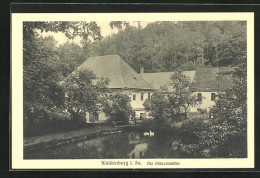 AK Waldenburg I. Sa., Die Glänzelmühle  - Waldenburg (Sachsen)