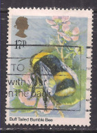 GB 1985 QE2 17p Insects Bumble Bee Used SG 1277 ( C864 ) - Usados