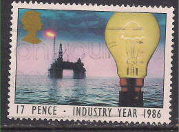 GB 1986 QE2 17p Industry Year Used SG 1308 ( D96 ) - Usados