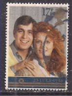 GB 1986 QE2 17p Royal Wedding Used SG 1334 ( D1027 ) - Usados