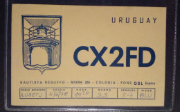 Uruguay - Carte QSL (1978) - Radio