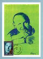 Carte Maximum 1994 - Personnages Célèbres - Bourvil - YT 2900 - 76 Prétot-Vicquemare - 1990-1999