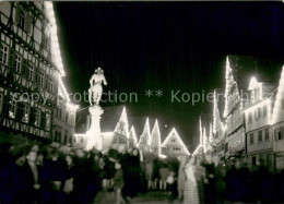 73734721 Leonberg Wuerttemberg Festliche Marktplatz Beleuchtung Leonberg Wuertte - Leonberg