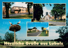 73734652 Lubolz Teilansichten M. GAsthaus Zur Linde Storchennest Lubolz - Luebben (Spreewald)