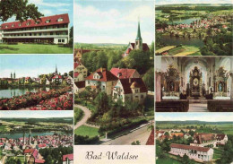 73985381 Bad_Waldsee Teilansichten Kurort Kirche Innenansicht Luftaufnahme - Bad Waldsee