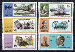 Rwanda 587-592 MNH Communications Ships Guglielmo Marconi ZAYIX 0624S620 - Otros & Sin Clasificación