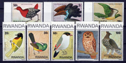 Rwanda 943-950 MNH Birds Of Nyungwe Forest Animals ZAYIX 0624S616 - Altri & Non Classificati