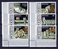 Rwanda 951-956 MNH Space Moon Exploration Spacecraft ZAYIX 0624S602 - Other & Unclassified