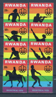 Rwanda 762-769 MNH Sports Games Olympics Shooting Diving ZAYIX 0624S600 - Other & Unclassified