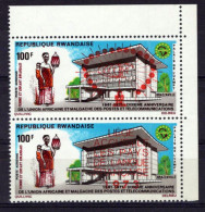 Rwanda C10a MNH Air Post Overprint Architecture UAMPT Building ZAYIX 0624S629 - Other & Unclassified