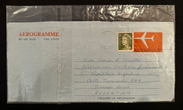 CM) 1971. AUSTRALIA. POSTCARD. WITH AIR SHIPPING TO ARGENTINA. STAMP OF QUEEN ELIZABETH II. XF - Autres & Non Classés