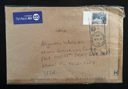 CM) 2006. NEW ZEALAND. AIRMAIL ENVELOPE SENT TO USA. MOUNTAIN STAMP. XF - Neuseeland