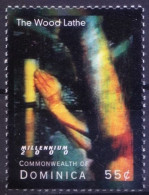 Dominica 2000 MNH, The Wood Lathe Machine 1st By  Ancient Egyptians, Invention - - Altri & Non Classificati